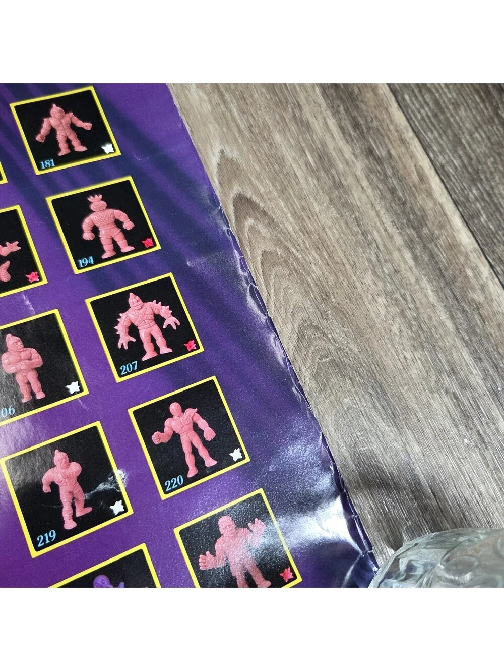 Vintage 1985 Muscle Men Mattel M.U.S.C.L.E. Figure Poster 23x35 - ORIGINAL